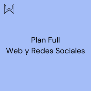 Plan Full. Web y Redes Sociales