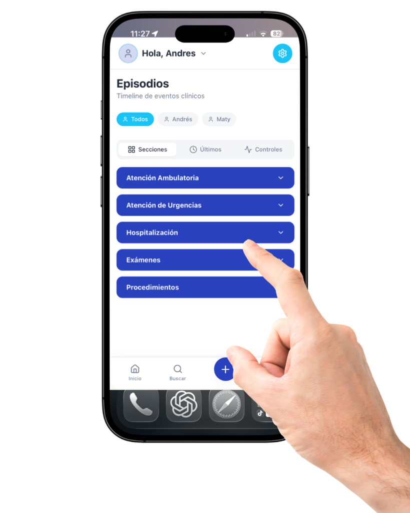 tu historia clinica completa con JourMEd